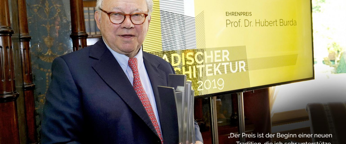 Ehrenpreis  FÜR PROF. DR. HUBERT BURDA
